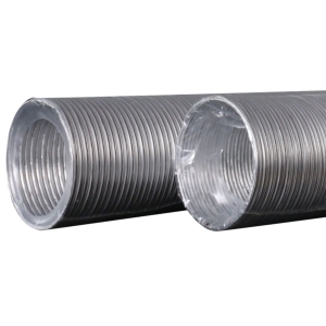 Воздуховод гибкий алюминиевый гофрированный ЭРА 15ВА (150 мм/3 м)