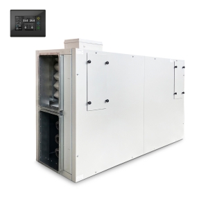 Приточно-вытяжная установка с пластинчатым рекуператором ФЬОРДИ ВПУ CF2000/15-380/3-EC-H-BLG-M Приточно-вытяжная установка с пластинчатым рекуператором ФЬОРДИ ВПУ CF2000/15-380/3-EC-H-BLG-M