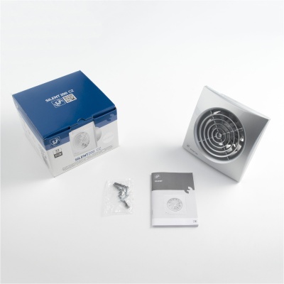 Вентилятор с обратным клапаном Soler Palau SILENT-200 CZ SILVER