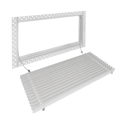 Вентиляционная решетка Brofer FUTURE 10 белая (300x200 мм) Вентиляционная решетка Brofer FUTURE 10 белая (300x200 мм)