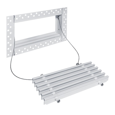 Вентиляционная решетка Brofer FUTURE 10 белая (200x100 мм) Вентиляционная решетка Brofer FUTURE 10 белая (200x100 мм)