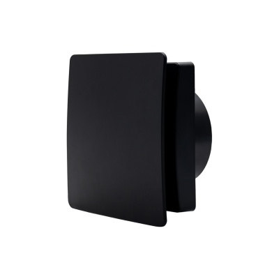 Накладной вентилятор Seicoi Floxy Design 100 Matt Black SMAZ04-01