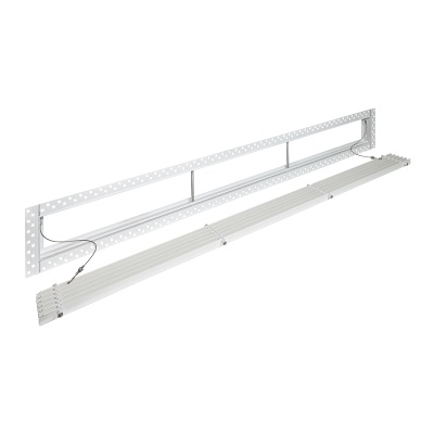 Вентиляционная решетка Brofer FUTURE 10 белая (1000x150 мм)