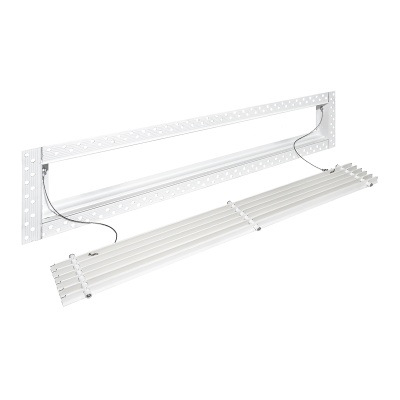 Вентиляционная решетка Brofer FUTURE 10 белая (600x125 мм) Вентиляционная решетка Brofer FUTURE 10 белая (600x125 мм)