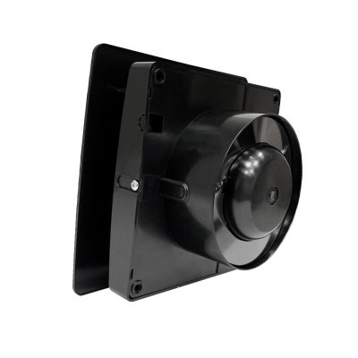 Вентилятор вытяжной потолочный Seicoi Floxy Design 100 Matt Black SMAZ04-01