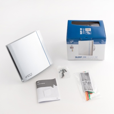 Вентилятор вытяжной бесшумный Soler Palau SILENT-200 CZ DESIGN 3C