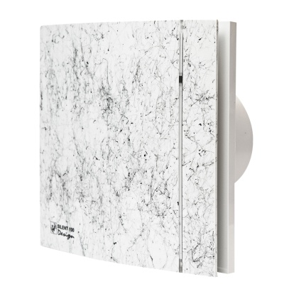 Вентилятор вытяжной бесшумный Soler Palau SILENT-100 CRZ MARBLE WHITE DESIGN 4C