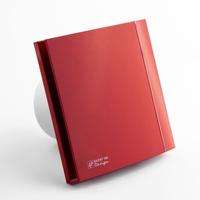 Накладной вентилятор Soler Palau SILENT-100 CRZ RED DESIGN 4C Накладной вентилятор Soler Palau SILENT-100 CRZ RED DESIGN 4C