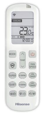 Кондиционер Hisense BLACK CRYSTAL SUPER DC Inverter AS-13UW4RVETG01(B)
