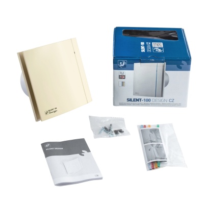 Вентилятор вытяжной бесшумный Soler Palau SILENT-100 CZ MARFIL DESIGN 4C