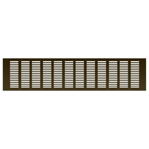 Вентиляционная решетка Благовест бронза (500x120 мм)