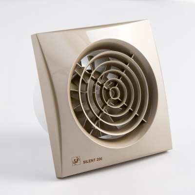 Вентилятор с обратным клапаном Soler Palau SILENT-200 CZ CHAMPAGNE