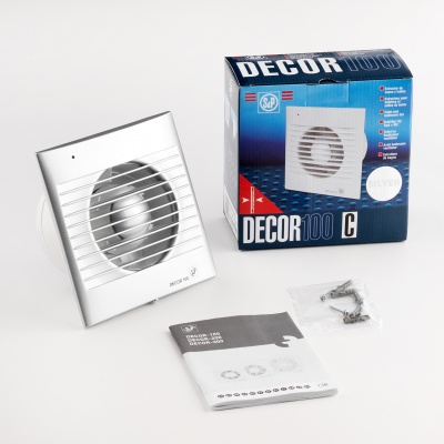 Накладной вентилятор Soler Palau DECOR-100C Silver Накладной вентилятор Soler Palau DECOR-100C Silver