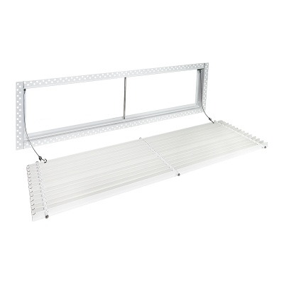 Вентиляционная решетка Brofer FUTURE 10 белая (600x200 мм)