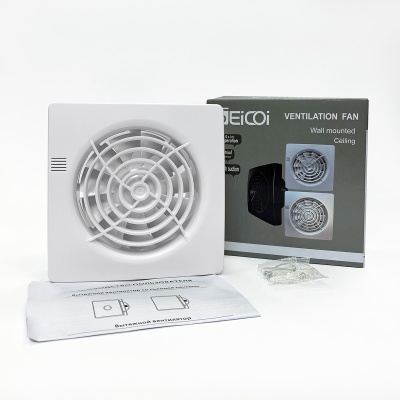 Накладной тонкий вентилятор Seicoi SMPS04-01 White Накладной тонкий вентилятор Seicoi SMPS04-01 White