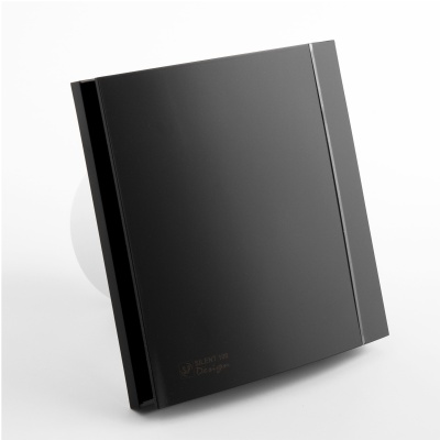 Вентилятор с обратным клапаном Soler Palau SILENT-100 CZ BLACK DESIGN 4C