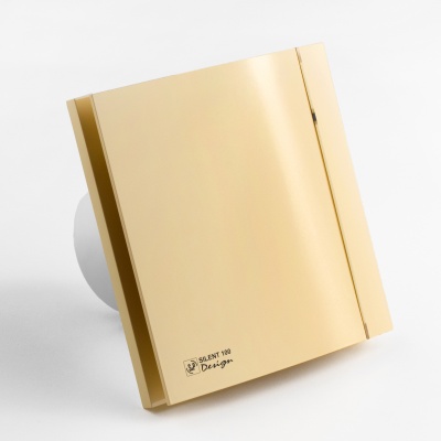 Вентилятор вытяжной бесшумный Soler Palau SILENT-100 CZ IVORY DESIGN 4C