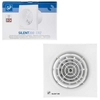 Вентилятор с обратным клапаном Soler Palau SILENT-200 CRZ 