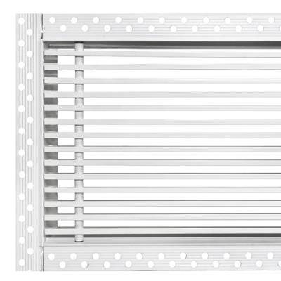 Вентиляционная решетка Brofer FUTURE 10 белая (400x200 мм) Вентиляционная решетка Brofer FUTURE 10 белая (400x200 мм)