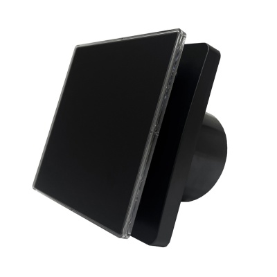 Накладной вентилятор Seicoi SNAD04-01 Matt black glass Накладной вентилятор Seicoi SNAD04-01 Matt black glass