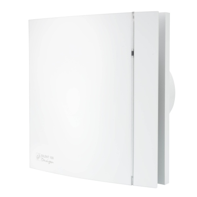 Вентилятор вытяжной бесшумный Soler Palau SILENT-100 CZ MATT WHITE DESIGN 4C