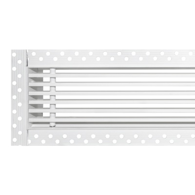 Вентиляционная решетка Brofer FUTURE 10 белая (400x100 мм) Вентиляционная решетка Brofer FUTURE 10 белая (400x100 мм)