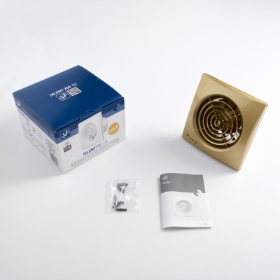 Вентилятор с обратным клапаном Soler Palau SILENT-200 CZ GOLD