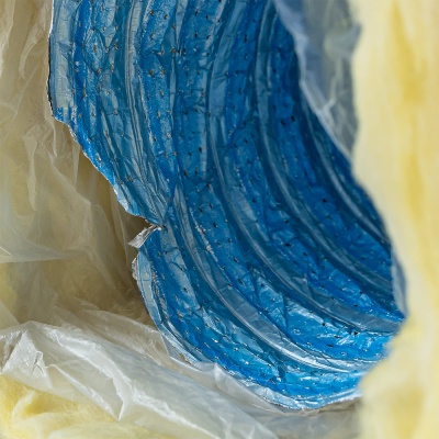 Воздуховод шумоизолированный гибкий антибактериальный AFS SONOAFS ALU Hygiene (127 мм/10 м)