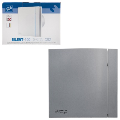 Накладной вентилятор Soler Palau SILENT-100 CRZ GREY DESIGN 4C Накладной вентилятор Soler Palau SILENT-100 CRZ GREY DESIGN 4C