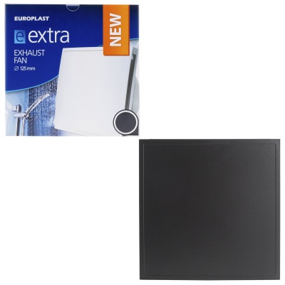 Накладной вентилятор Europlast EET125A черный