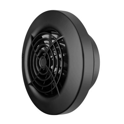 Вентилятор вытяжной потолочный Seicoi Ratio 100 Matt black