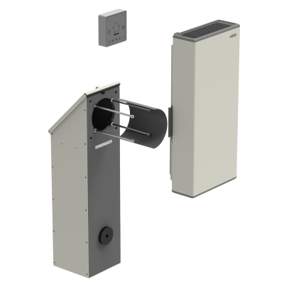 Компактный рекуператор воздуха VAKIO WINDOW