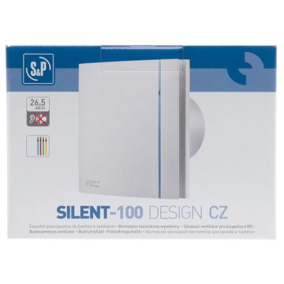 Вытяжной вентилятор Soler Palau SILENT-100 CZ RED DESIGN 4C Вытяжной вентилятор Soler Palau SILENT-100 CZ RED DESIGN 4C