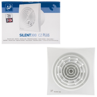Вентилятор вытяжной бесшумный Soler Palau SILENT-300 CZ PLUS