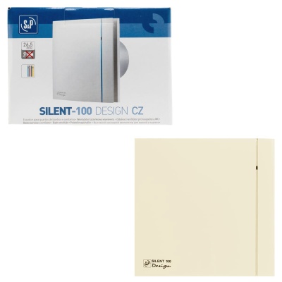 Накладной вентилятор Soler Palau SILENT-100 CZ MARFIL DESIGN 4C