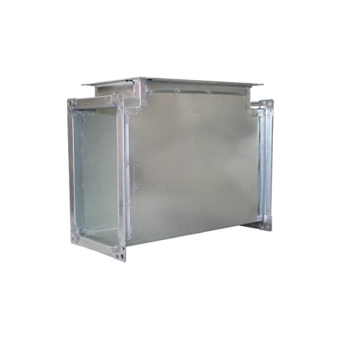 Тройник прямоугольный (оц. сталь) 1000х500