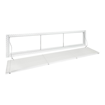 Вентиляционная решетка Brofer FUTURE 15 белая (1000x200 мм) Вентиляционная решетка Brofer FUTURE 15 белая (1000x200 мм)