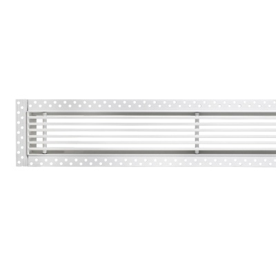 Вентиляционная решетка Brofer FUTURE 10 белая (1000x150 мм)