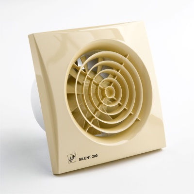 Вентилятор с обратным клапаном Soler Palau SILENT-200 CZ IVORY