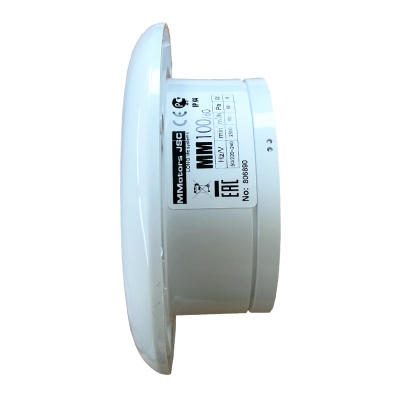 Накладной вентилятор JSC MM 100 (сверхтонкий, круг) Накладной вентилятор JSC MM 100 (сверхтонкий, круг)